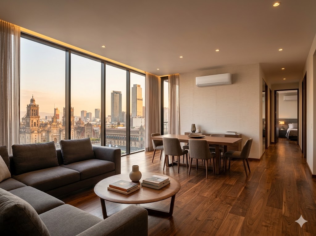 Paquete 3 Recámaras / PH — Cuatro zonas independientes para penthouses y departamentos grandes