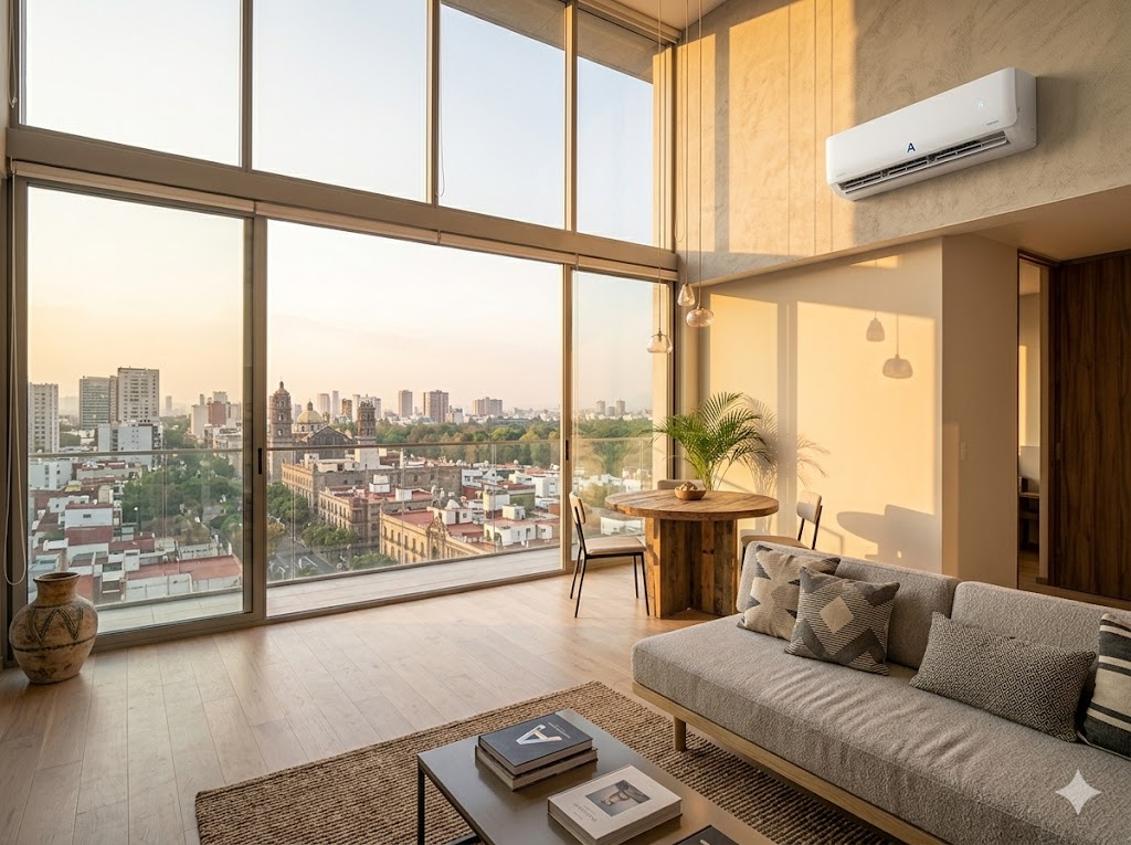 Paquete Loft — Sala amplia y zona de descanso, control independiente